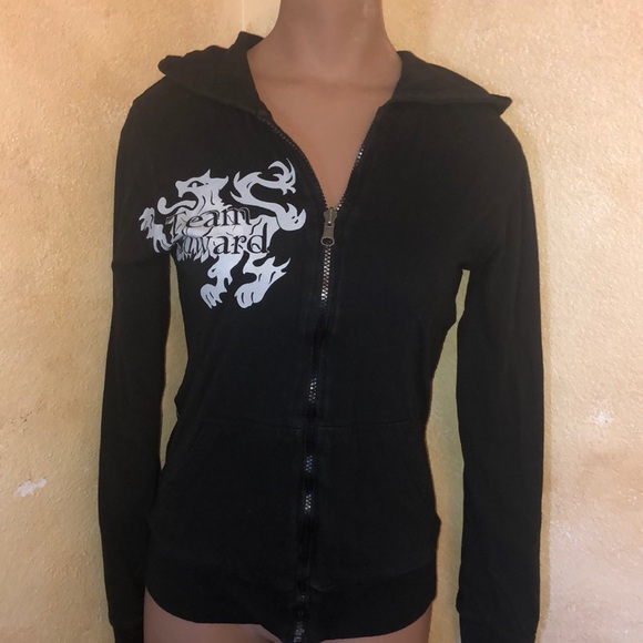 RARE Twilight Bella Swan Edward reversible hoodie - Picture 1 of 9